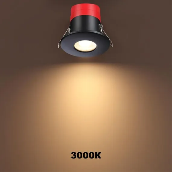 NOVOTECH 358638 SPOT NT21 273 черный Светильник встраиваемый светодиодный диммируемый, смена цв. температуры IP65 LED 3000К\4000К\5000К 8W 220V REGEN, изображение 4