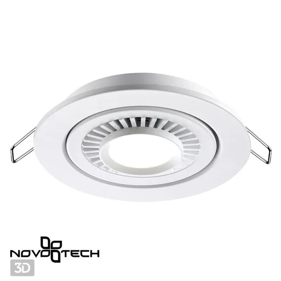 NOVOTECH 358815 SPOT NT21 278 белый Светильник встраиваемый светодиодный IP20 LED 9W 770Лм 4000K 220V GESSO, изображение 6
