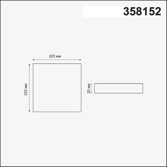 NOVOTECH 358152 SPOT NT19 301 белый Встраиваемый светильник IP20 LED 4000K 24W 85 - 265V MON, изображение 2