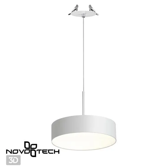 NOVOTECH 358764 SPOT NT21 274 белый Светильник встраиваемый светодиодный, длина провода 2м IP20 LED 30W 4000K 2600Лм 100-265V PROMETA, изображение 5