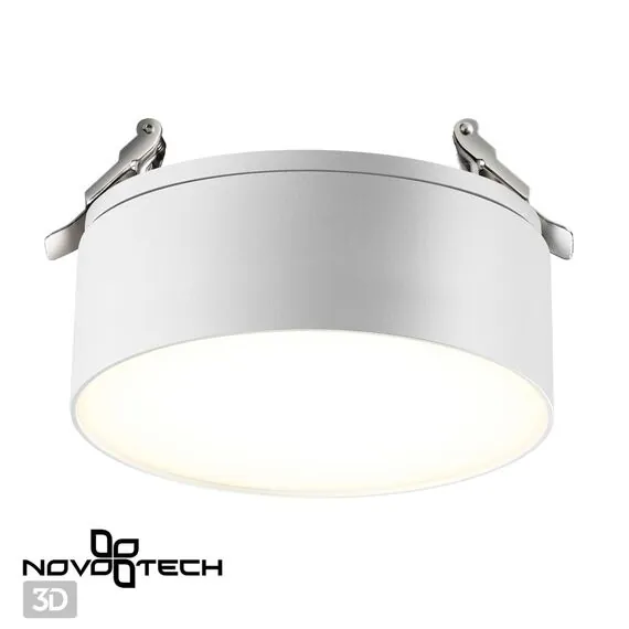 NOVOTECH 358752 SPOT NT21 274 белый Светильник встраиваемый светодиодный IP20 LED 24W 4000K 2100Лм 100-265V PROMETA, изображение 4