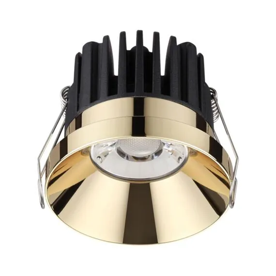NOVOTECH 357909 SPOT NT19 287 золото Светильник встраиваемый IP44 LED 3000К 10W 100-265V METIS