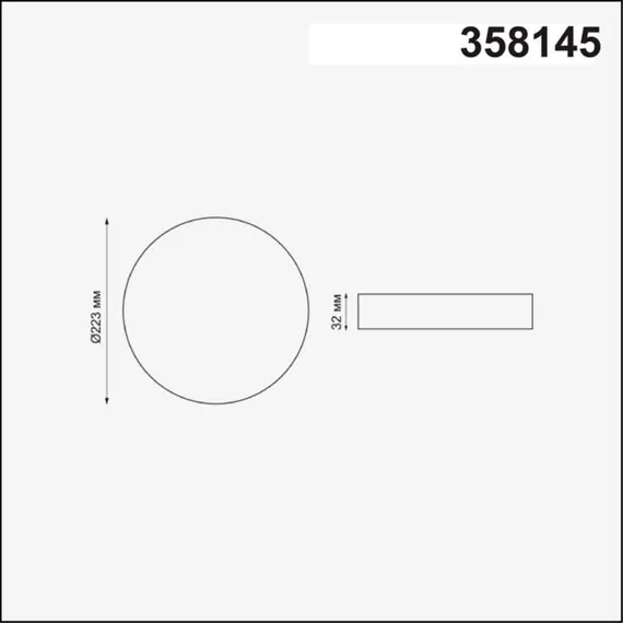 NOVOTECH 358145 SPOT NT19 301 белый Встраиваемый светильник IP20 LED 3000K 24W 85 - 265V MON, изображение 2