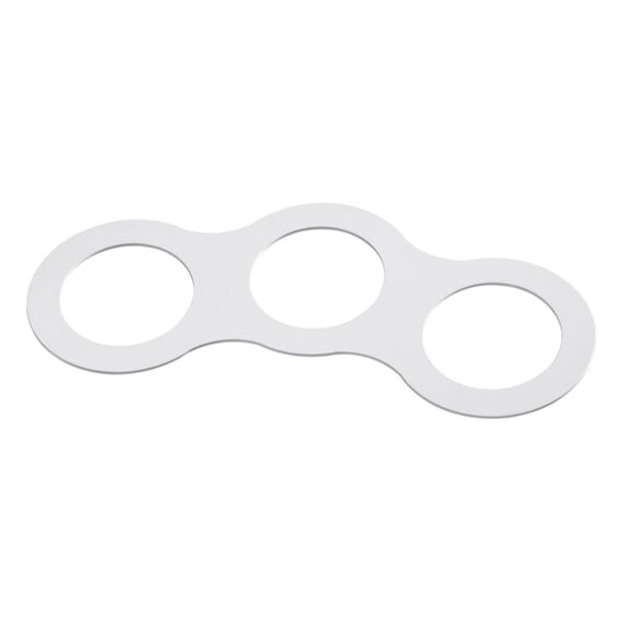 NOVOTECH 357917 SPOT NT19 225 белый Рамка декоративная к артикулам 357585-357587, 357589, 357909-357910 METIS