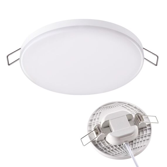 NOVOTECH 358146 SPOT NT19 301 белый Встраиваемый светильник IP20 LED 4000K 24W 85 - 265V MON