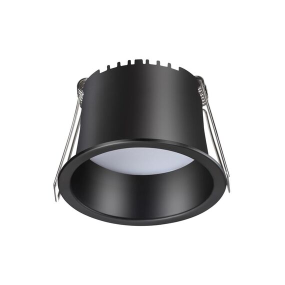 NOVOTECH 358898 SPOT NT22 283 черный Светильник встраиваемый светодиодный IP20 LED 4000К 6W 220V TRAN