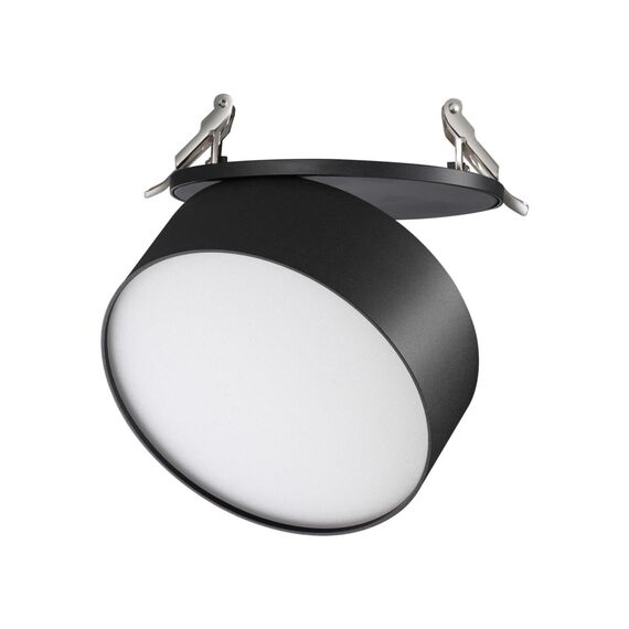 NOVOTECH 358753 SPOT NT21 274 черный Светильник встраиваемый светодиодный IP20 LED 24W 4000K 2100Лм 100-265V PROMETA
