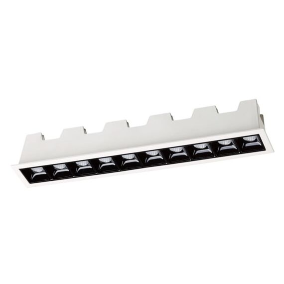 NOVOTECH 357622 SPOT NT18 305 белый/черный Встраиваемый светильник IP20 LED 3000K 20W 160-265V ANTEY