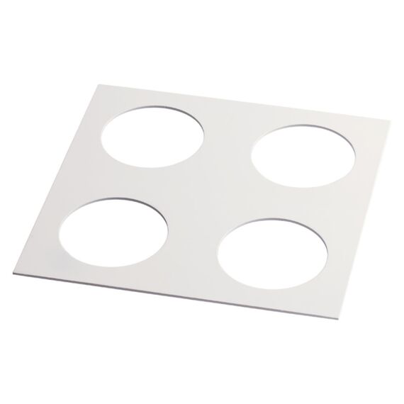 NOVOTECH 357911 SPOT NT19 287 белый Рамка декоративная к артикулам 357585-357587, 357589, 357909-357910 METIS