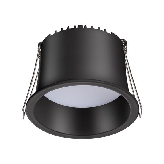 NOVOTECH 358900 SPOT NT22 283 черный Светильник встраиваемый светодиодный IP20 LED 4000К 9W 220V TRAN