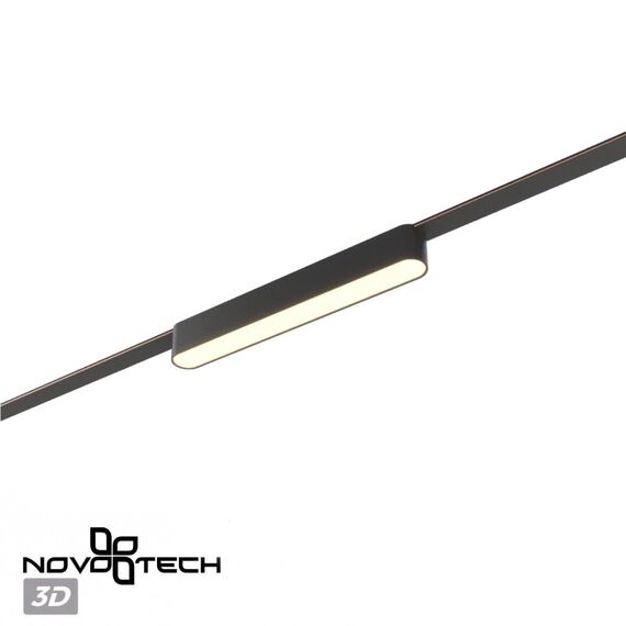 NOVOTECH 359462 SHINO NT24 000 черный Трековый смарт-светильник для низковольтного шинопровода с двумя режимами работы IP20 LED 12W 24V 3000-6000K EASY, изображение 6