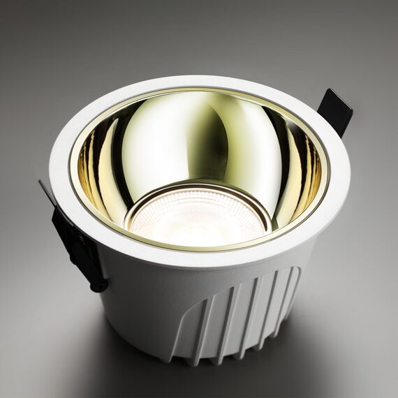 NOVOTECH 358696 SPOT NT21 276 белый/золото Светильник встраиваемый светодиодный IP20 LED 4000К 20W 100-265V KNOF, изображение 4