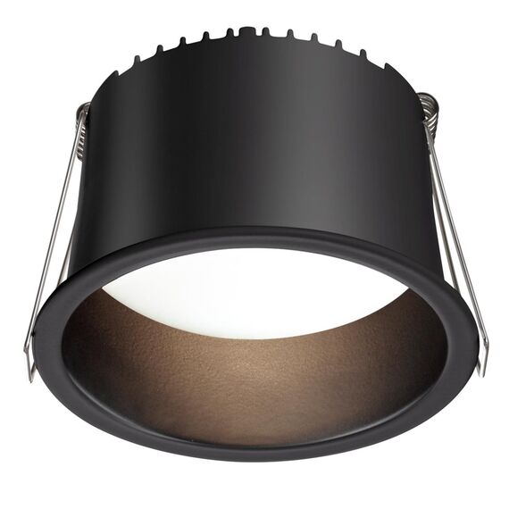 NOVOTECH 359237 SPOT NT23 282 черный Светильник встраиваемый светодиодный IP20 LED 12W 220V 840Лм 3000К TRAN, изображение 4