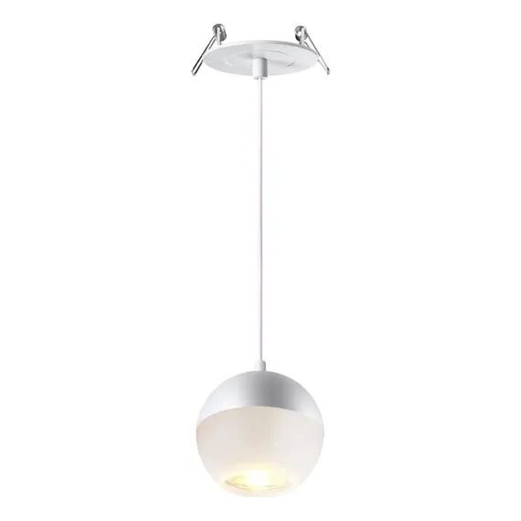 NOVOTECH 370815 SPOT NT22 308 белый Светильник встраиваемый, длина провода 2м IP20 GU10 9W 220V GARN, изображение 4