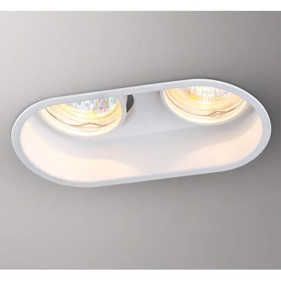 NOVOTECH 370564 SPOT NT19 320 белый Встраиваемый светильник IP20 GU10 2*50W 220-240V CLOUD, изображение 4