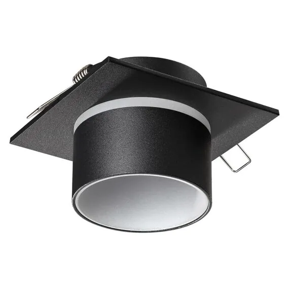 NOVOTECH 370717 SPOT NT21 319 черный Светильник встраиваемый IP20 GU10 9W 235V LIRIO