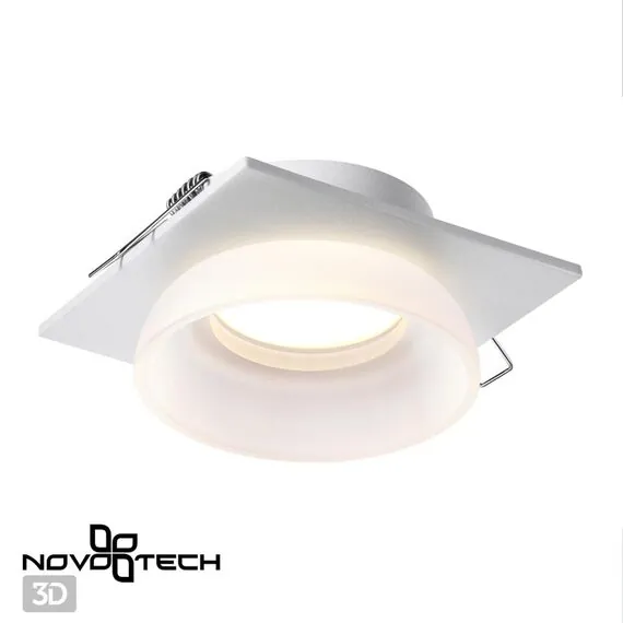 NOVOTECH 370724 SPOT NT21 319 белый Светильник встраиваемый IP20 GU10 9W 235V LIRIO, изображение 4