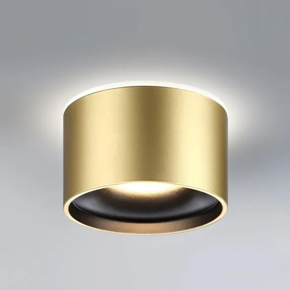 NOVOTECH 358963 SPOT NT22 272 бронза св. Светильник встраиваемый с переключ. цв. температуры IP20 LED 3000К\4000К\6000К 12W вниз + 3W вверх 110-265V GIRO, изображение 3