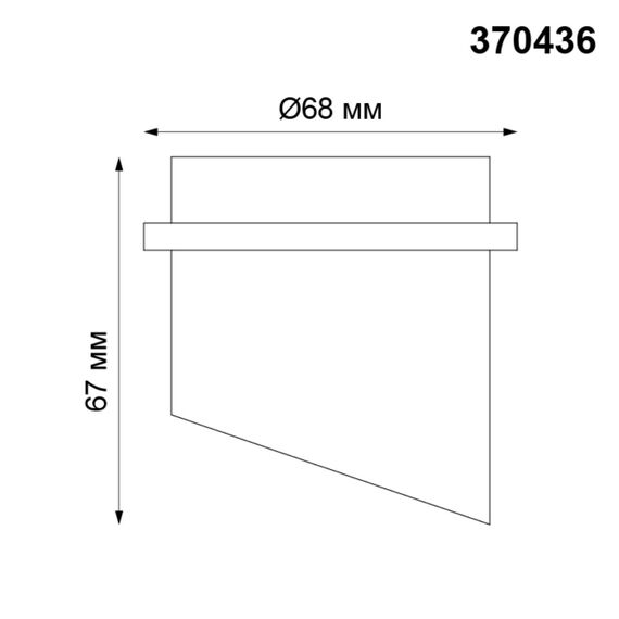 NOVOTECH 370436 SPOT NT19 323 белый Встраиваемый светильник IP20 GU10 50W 220V BUTT, изображение 2