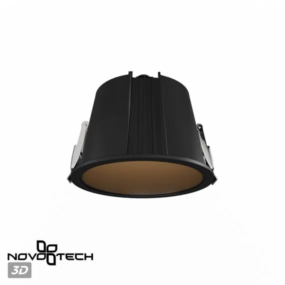NOVOTECH 359427 SPOT NT24 000 черный Светильник встраиваемый с переключателем цв. температуры IP65 LED 15W 170-265V 3000К\4000К\6000К LANG, изображение 5