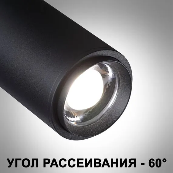 NOVOTECH 359220 SPOT NT23 267 черный Светильник встраиваемый с перекл. цв. температуры, мощности IP20 LED 3000К\4000К\6000К 5W/9W/13W 220V NAIL, изображение 5