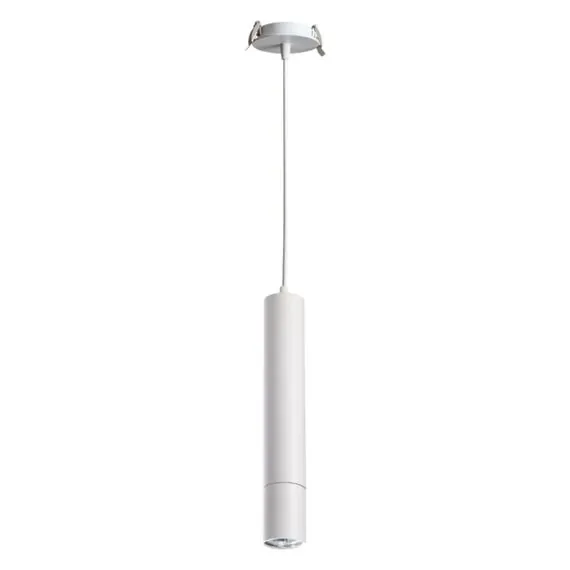 NOVOTECH 370402 SPOT NT18 316 белый Встраиваемый светильник IP20 GU10 50W 220V PIPE