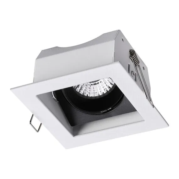 NOVOTECH 370712 SPOT NT20 289 белый/черный Встраиваемый светильник IP20 GU10 50W 220V GESSO