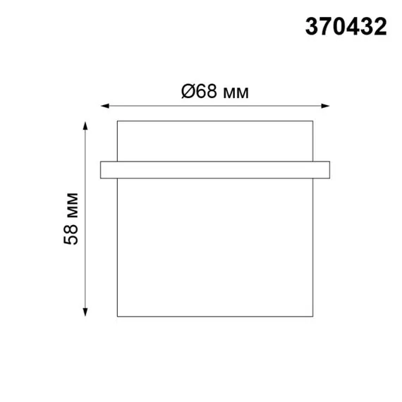 NOVOTECH 370432 SPOT NT19 323 белый Встраиваемый светильник IP20 GU10 50W 220V BUTT, изображение 2