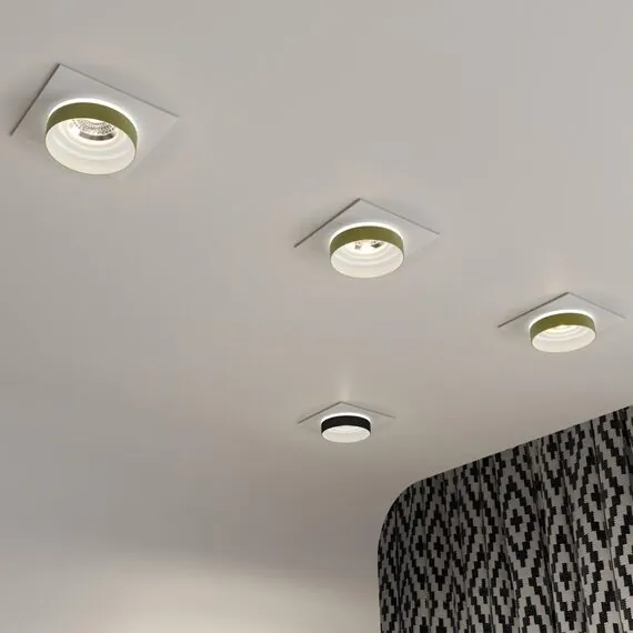 NOVOTECH 370787 SPOT NT21 334 белый/золото Светильник встраиваемый влагозащищенный GU10 9W 220V WATER, изображение 3