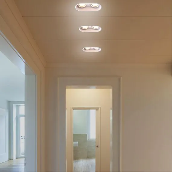 NOVOTECH 370564 SPOT NT19 320 белый Встраиваемый светильник IP20 GU10 2*50W 220-240V CLOUD, изображение 3
