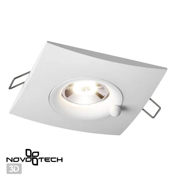 NOVOTECH 370793 SPOT NT21 336 белый Светильник встраиваемый влагозащищенный IP44 GU10 50W 220V WATER, изображение 3