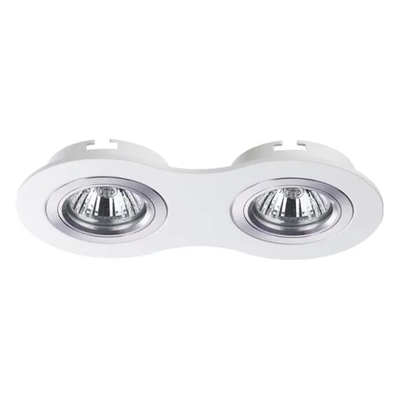 NOVOTECH 370391 SPOT NT18 343 белый Встраиваемый светильник IP20 GX5.3 50W 12V MORUS