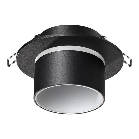 NOVOTECH 370715 SPOT NT21 319 черный Светильник встраиваемый IP20 GU10 9W 235V LIRIO