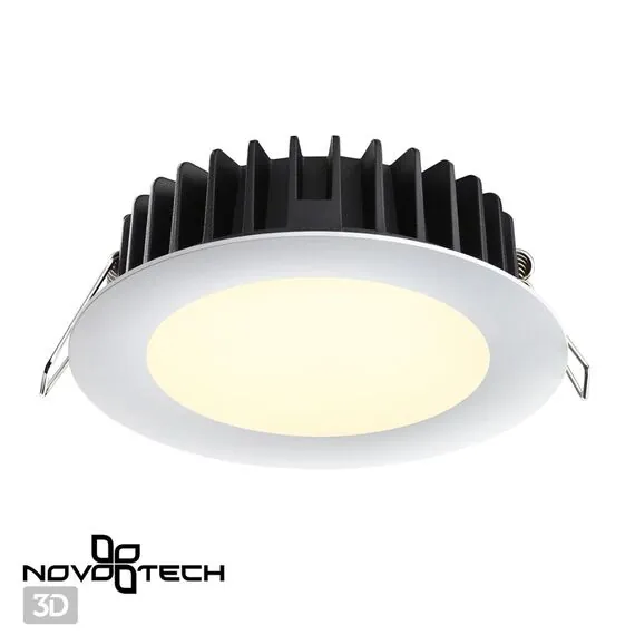NOVOTECH 358952 SPOT NT22 270 белый Встраиваемый светодиодный светильник с переключателем цветовой температуры IP20 LED 3000К\4000К\6000К 15W 220V LANTE, изображение 5