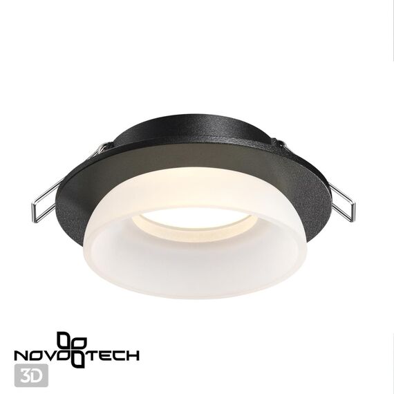NOVOTECH 370721 SPOT NT21 319 черный Светильник встраиваемый IP20 GU10 9W 235V LIRIO, изображение 4