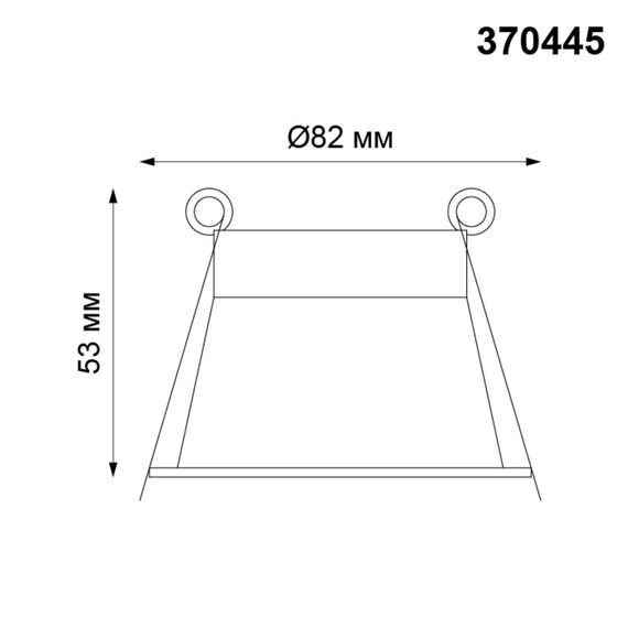 NOVOTECH 370445 SPOT NT19 321 черный Встраиваемый светильник IP20 GU10 50W 220V BUTT, изображение 2