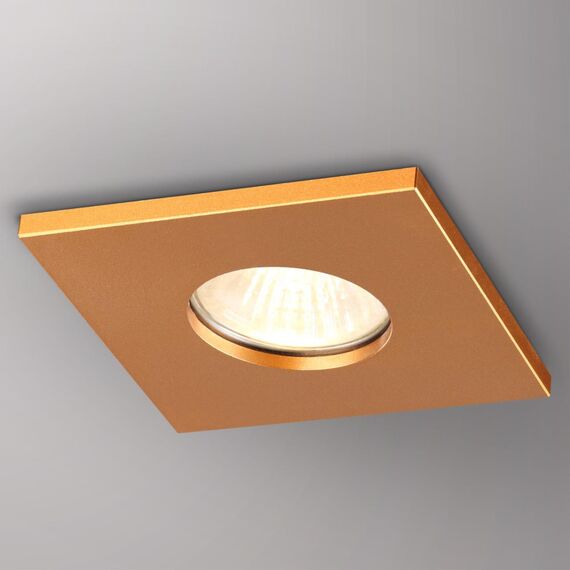 NOVOTECH 370807 SPOT NT22 287 матовое золото Светильник встраиваемый влагозащищенный IP44 GU10 50W 220V AQUA, изображение 4