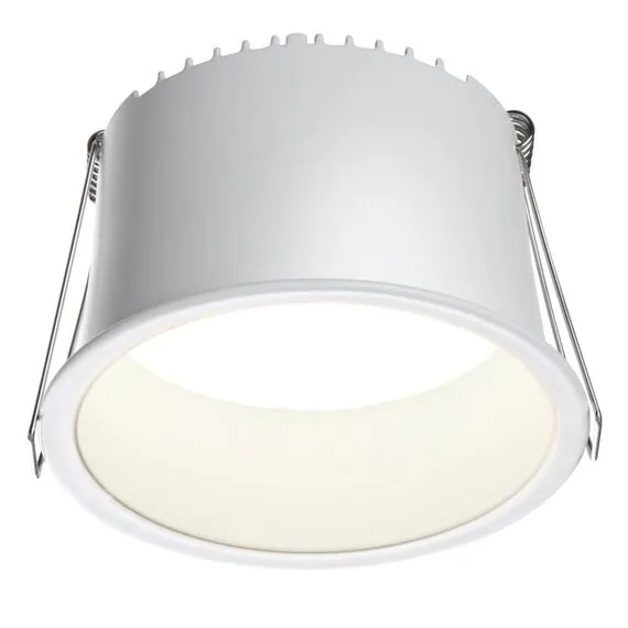 NOVOTECH 359236 SPOT NT23 282 белый Светильник встраиваемый светодиодный IP20 LED 12W 220V 840Лм 3000К TRAN, изображение 4