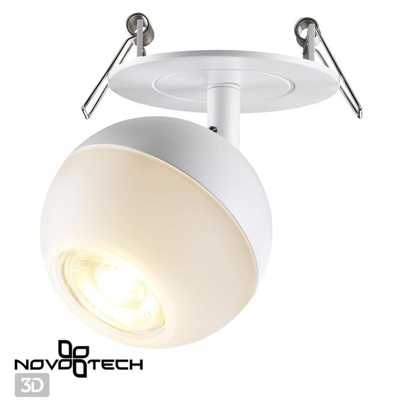 NOVOTECH 370818 SPOT NT22 308 белый Светильник встраиваемый IP20 GU10 9W 220V GARN, изображение 5