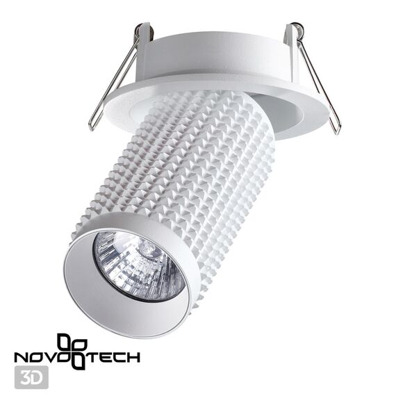 NOVOTECH 370746 SPOT NT21 250 белый Светильник встраиваемый IP20 GU10 50W 220V MAIS, изображение 4