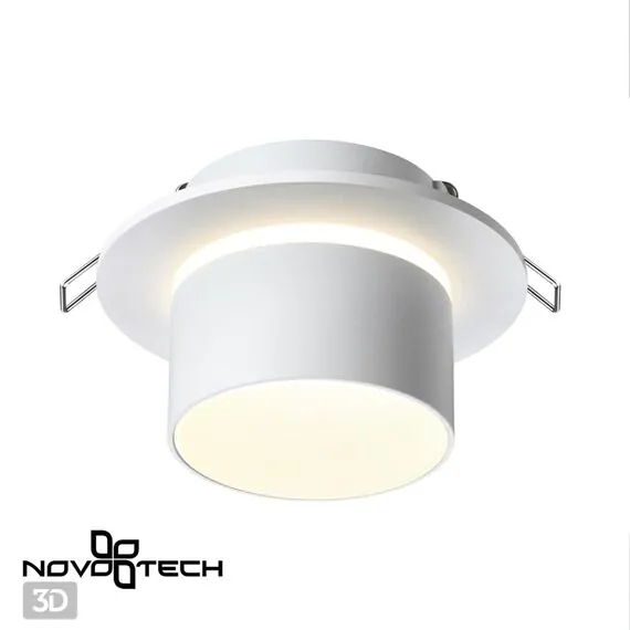 NOVOTECH 370716 SPOT NT21 319 белый Светильник встраиваемый IP20 GU10 9W 235V LIRIO, изображение 4