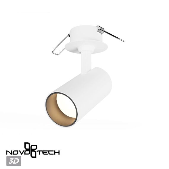 NOVOTECH 359225 SPOT NT23 267 белый Светильник встраиваемый светодиодный IP20 LED 15W 220V 1440Лм 3000К SELENE, изображение 4