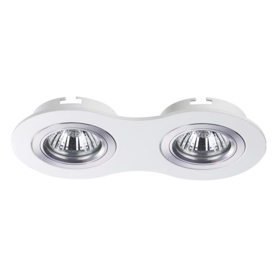 NOVOTECH 370391 SPOT NT18 343 белый Встраиваемый светильник IP20 GX5.3 50W 12V MORUS