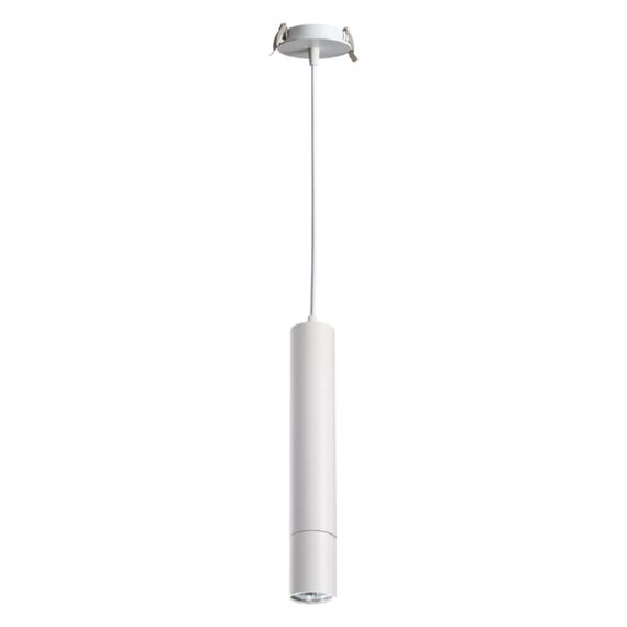 NOVOTECH 370402 SPOT NT18 316 белый Встраиваемый светильник IP20 GU10 50W 220V PIPE