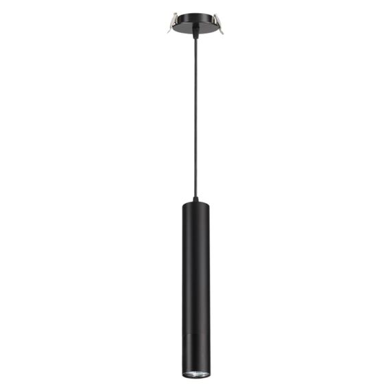 NOVOTECH 370403 SPOT NT18 316 черный Встраиваемый светильник IP20 GU10 50W 220V PIPE