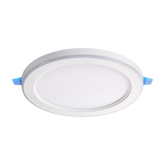 NOVOTECH 359010 SPOT NT23 295 белый Светильник встраиваемый светодиодный (три сценария работы) IP20 LED 4000К+RGB 12W+4W 100-265V 960Лм SPAN