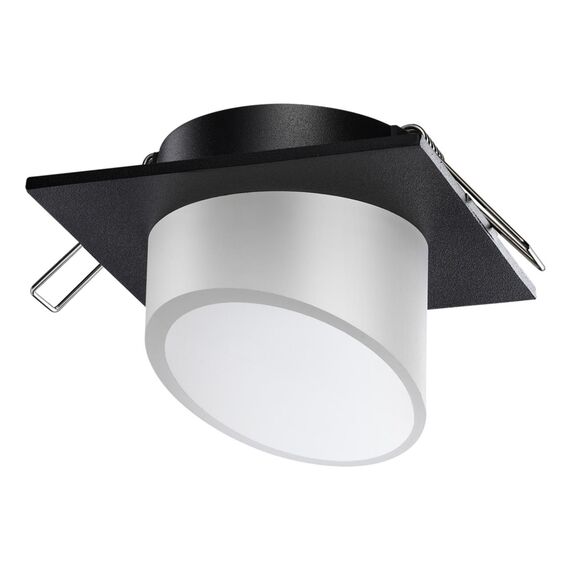 NOVOTECH 370898 SPOT NT22 318 черный Светильник встраиваемый IP20 GU10 9W 220V LIRIO