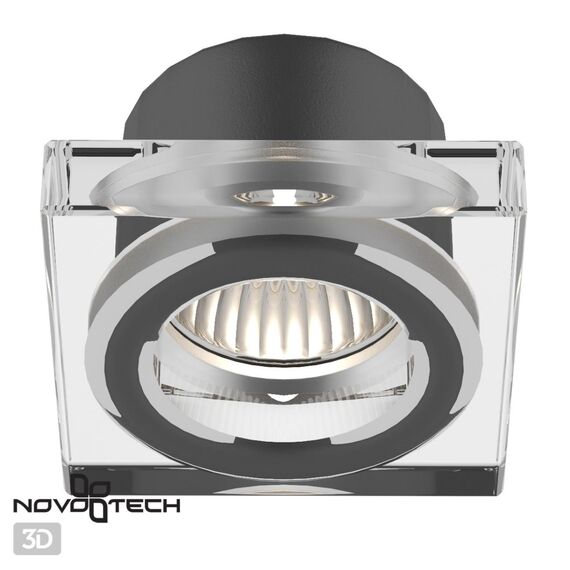 NOVOTECH 369880 SPOT NT14 338 хром Встраиваемый светильник IP54 GX5.3 50W 12V AQUA, изображение 2