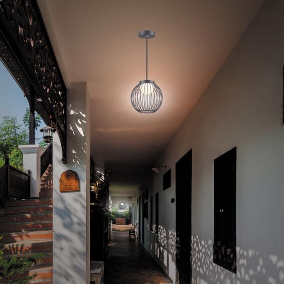 NOVOTECH 358288 STREET NT19 365 темно-серый Ландшафтный подв.светильник IP65 LED 4000K 7W 220-240V CARRELLO, изображение 4