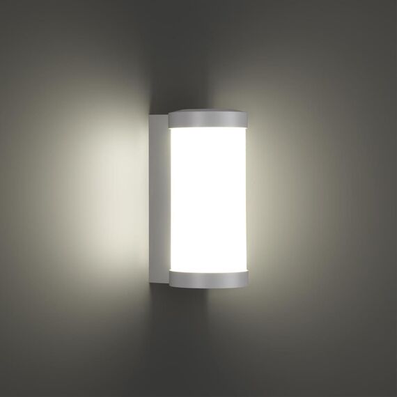 NOVOTECH 359299 STREET NT24 000 белый Светильник ландшафтный настенный IP65 LED 6W 4000K 180-265V OPAL, изображение 6